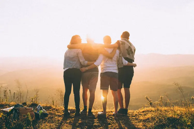 Groupe d'amis